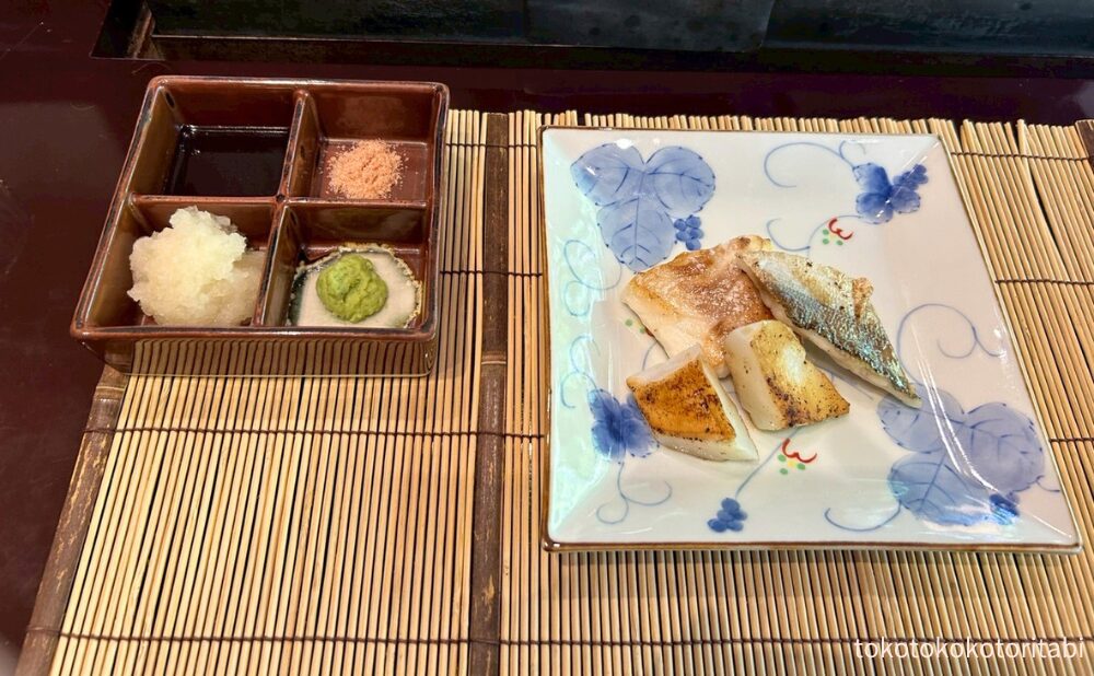 石焼：魚介2種　烏賊
