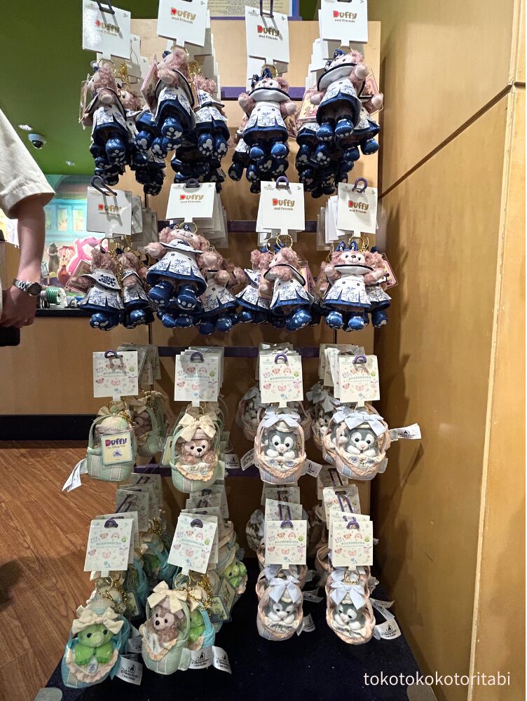 ダッフィー&フレンズのキーホルダー