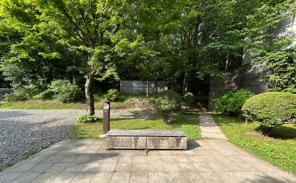 本館の喫煙所