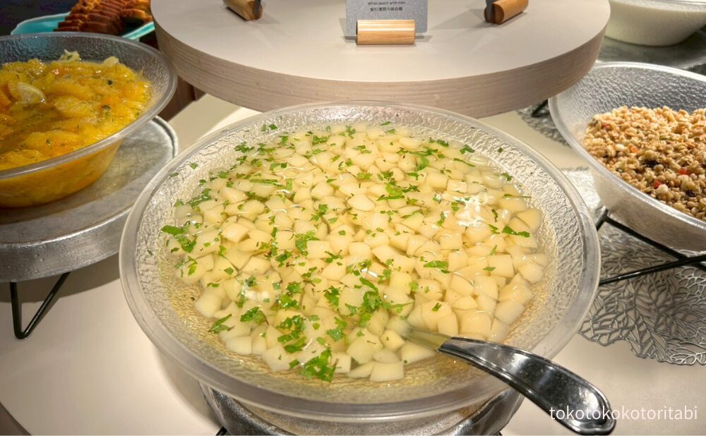 白桃のフレッシュミント風味