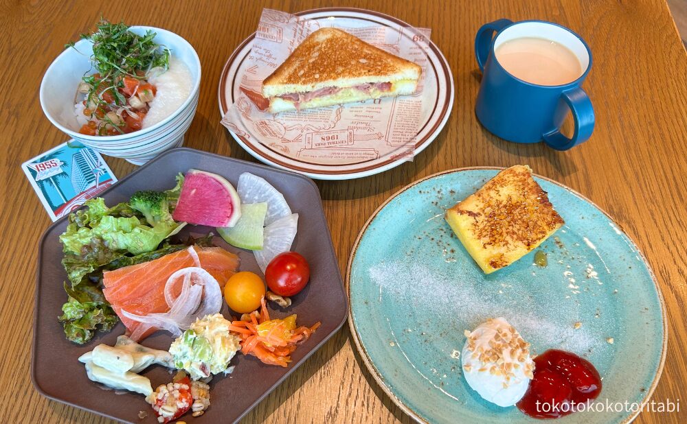 朝食ビュッフェ