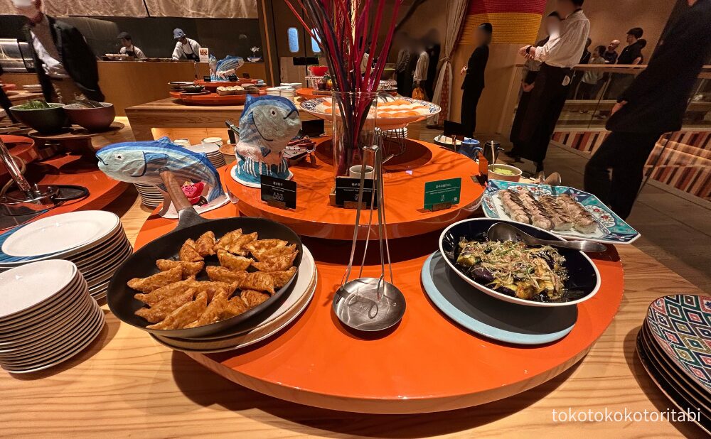 屋台餃子/柚子胡椒/茄子の揚げ出し