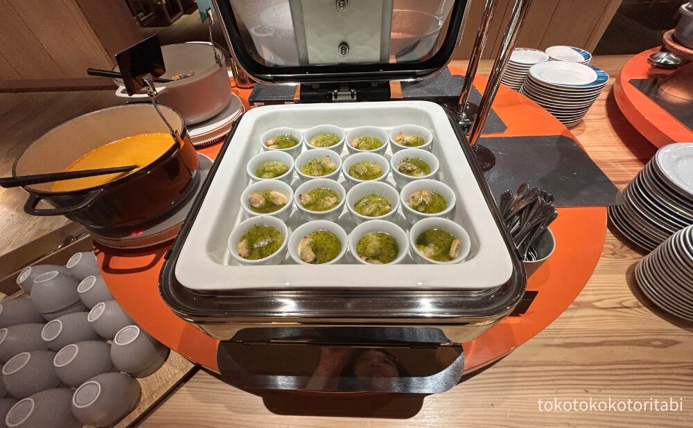 青のりの茶碗蒸し