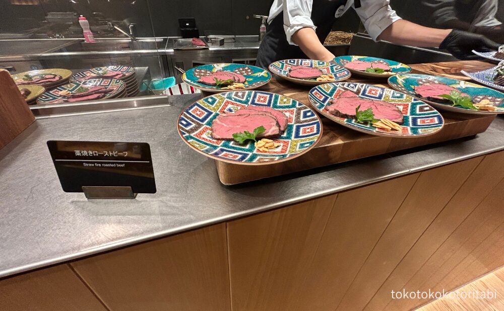 藁焼きローストビーフ