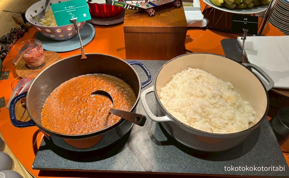 キーマカレー/白飯