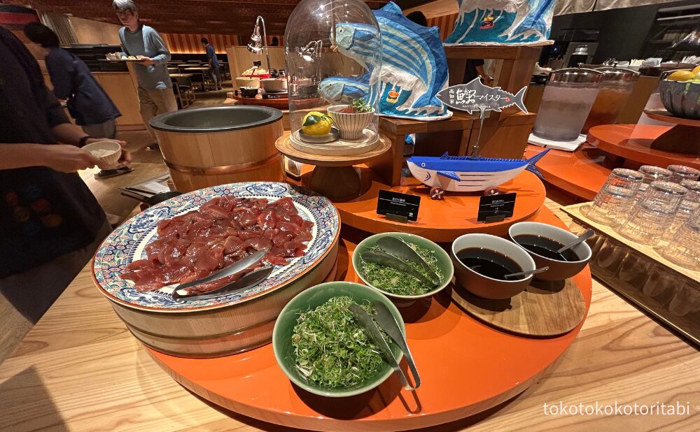 カツオの漬け丼