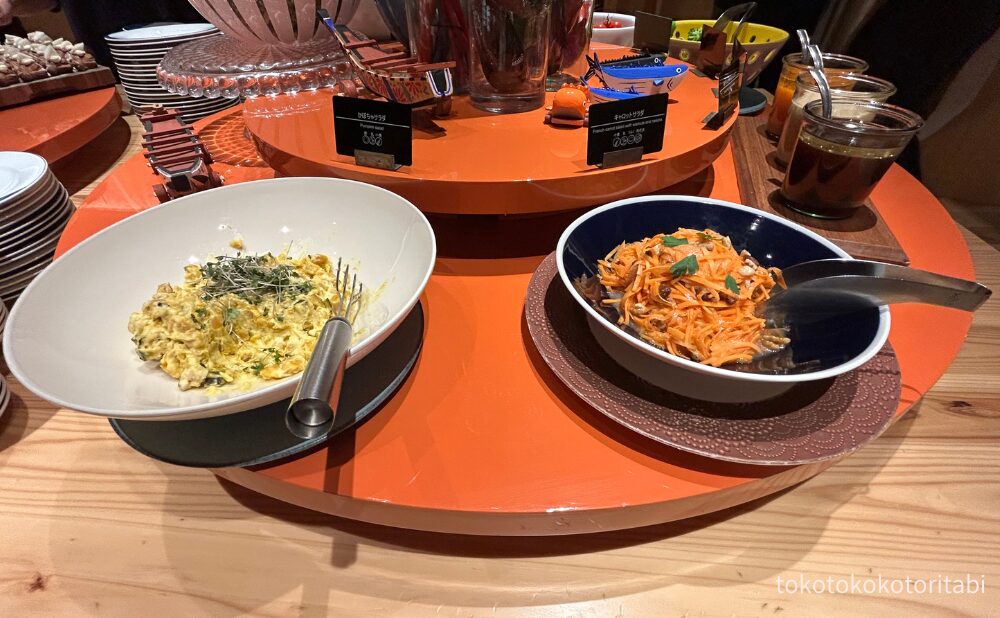 かぼちゃサラダ/キャロットサラダ