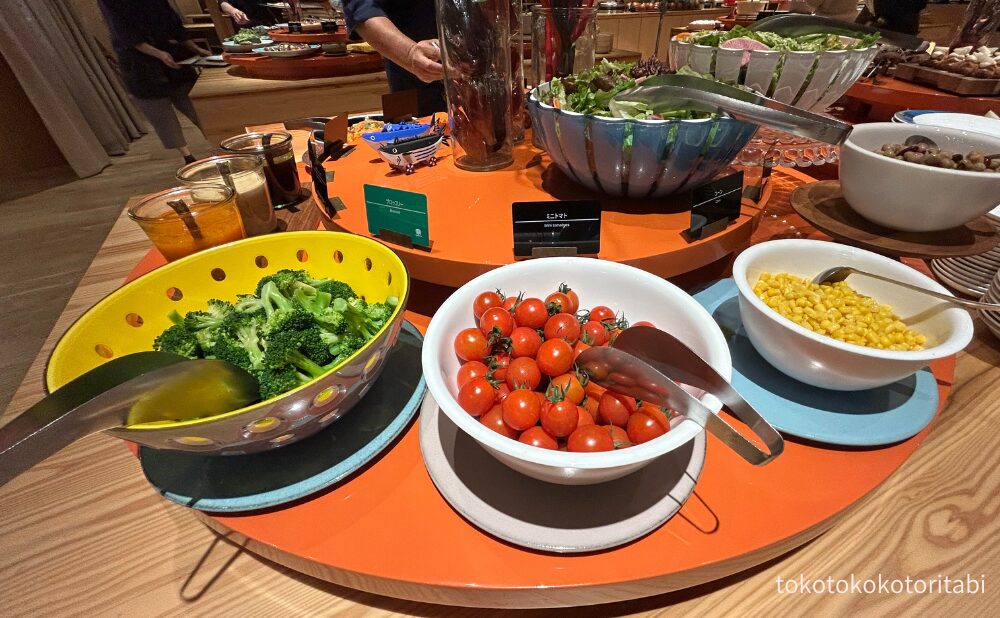 ブロッコリー/ミニトマト/コーン