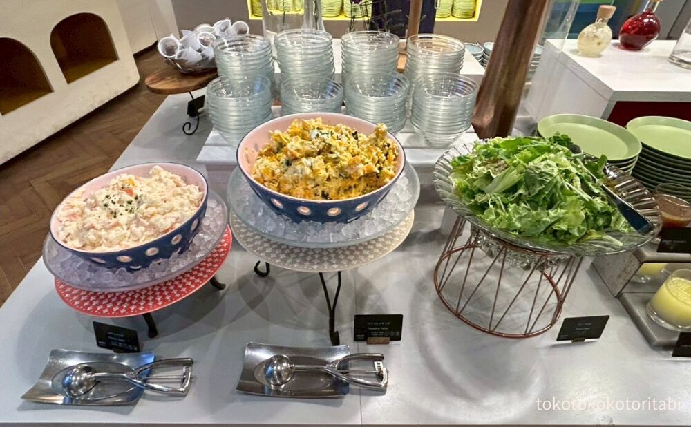 ポテトサラダ/パンプキンサラダ/グリーンサラダ