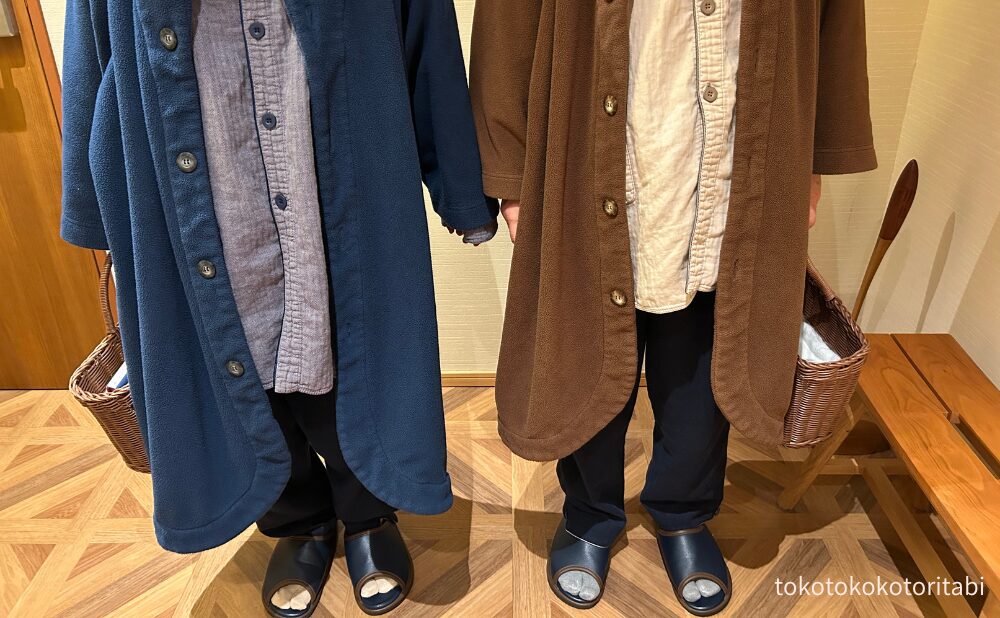 ルームウェア着用