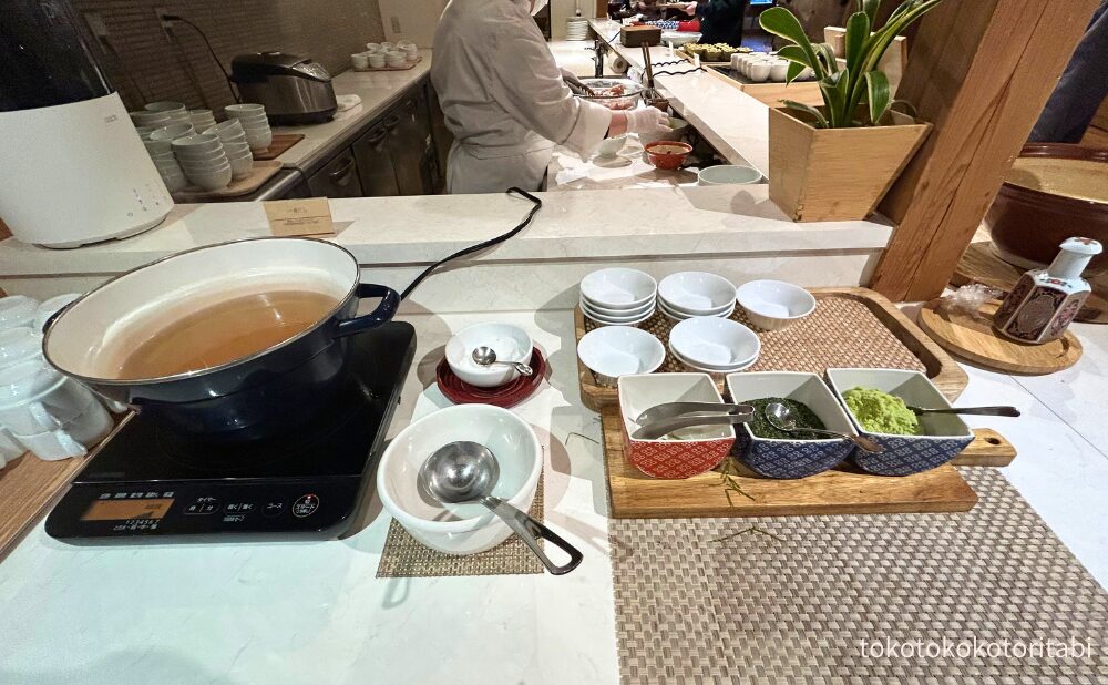 出汁/海苔/ねぎ/わさび