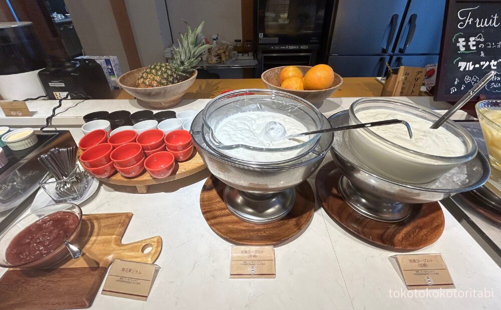 無花果ジャム/岩泉ヨーグルト(無糖)/岩泉ヨーグルト(加糖)