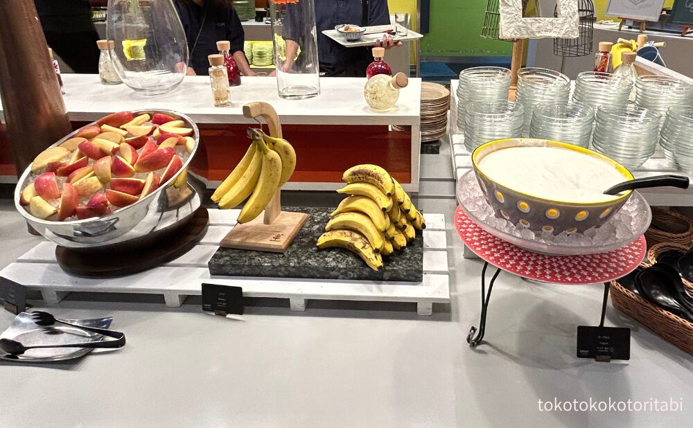 りんご/バナナ/ヨーグルト