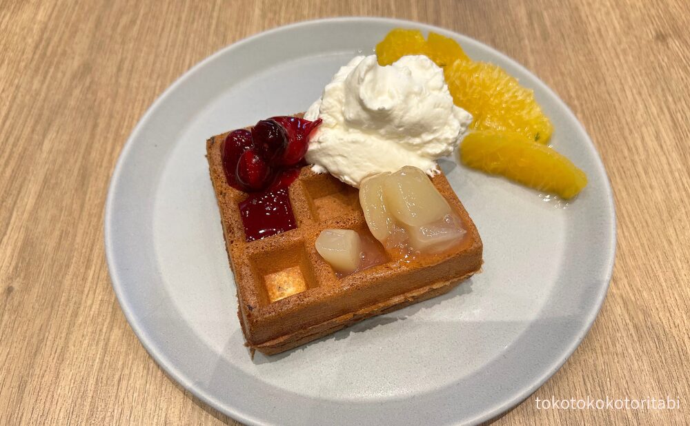 デザートワッフル