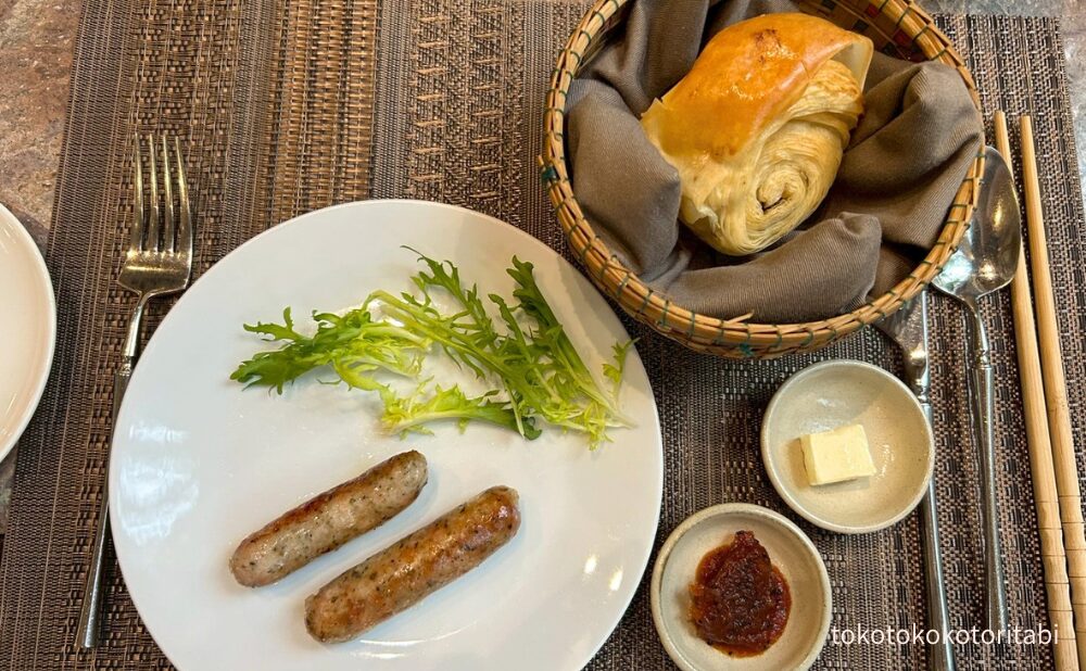 ポークソーセージ/チョコレートパン