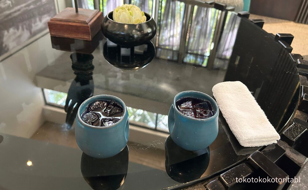 ウェルカムドリンク