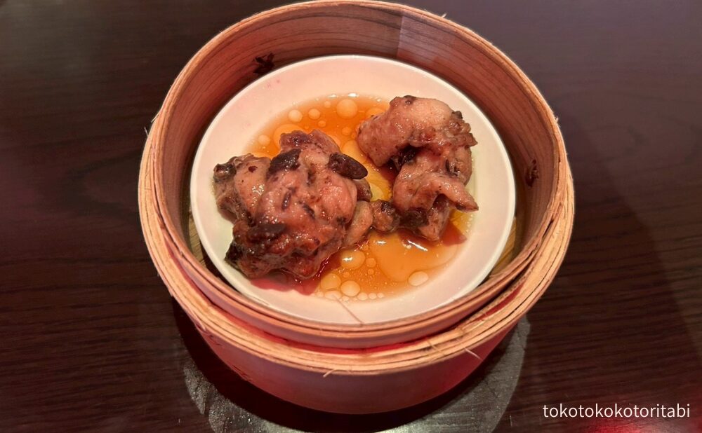 鶏肉の黒豆蒸し