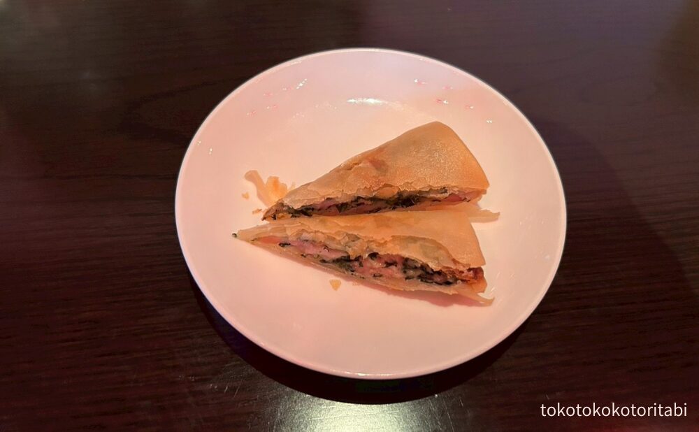 春菊と慈姑入り鶏肉春巻き(2人前)