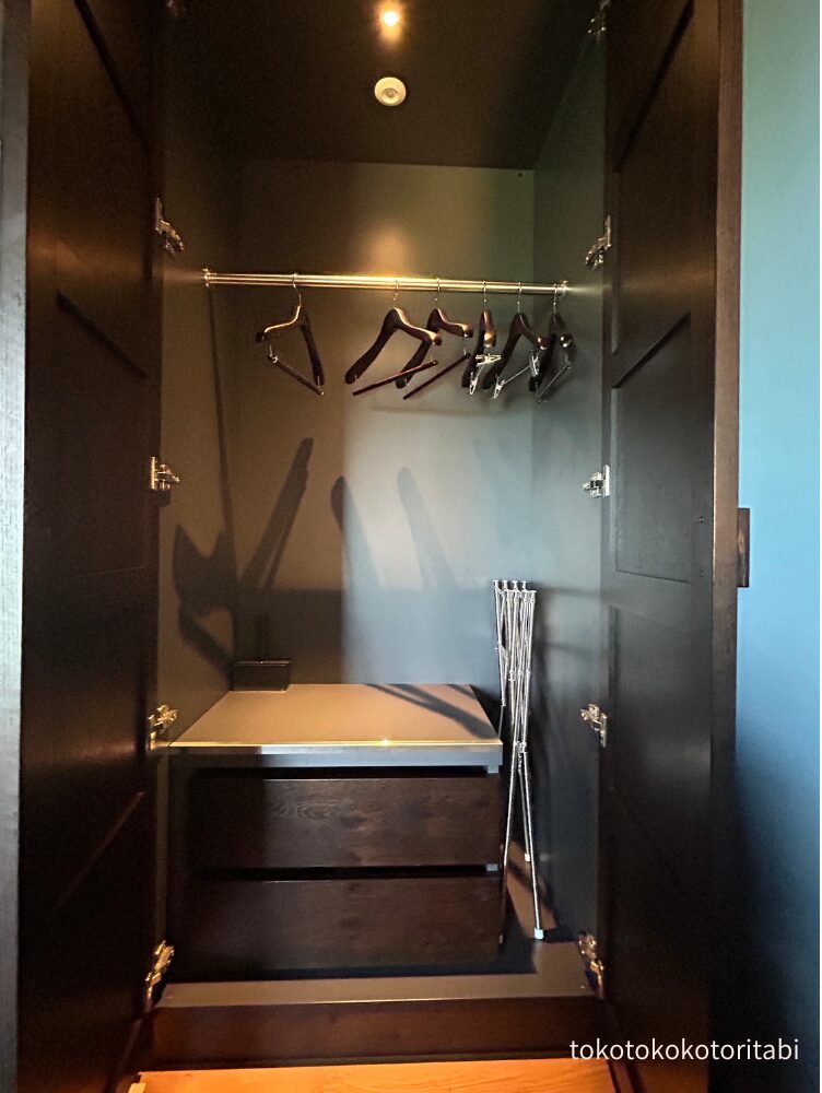 クローゼット内