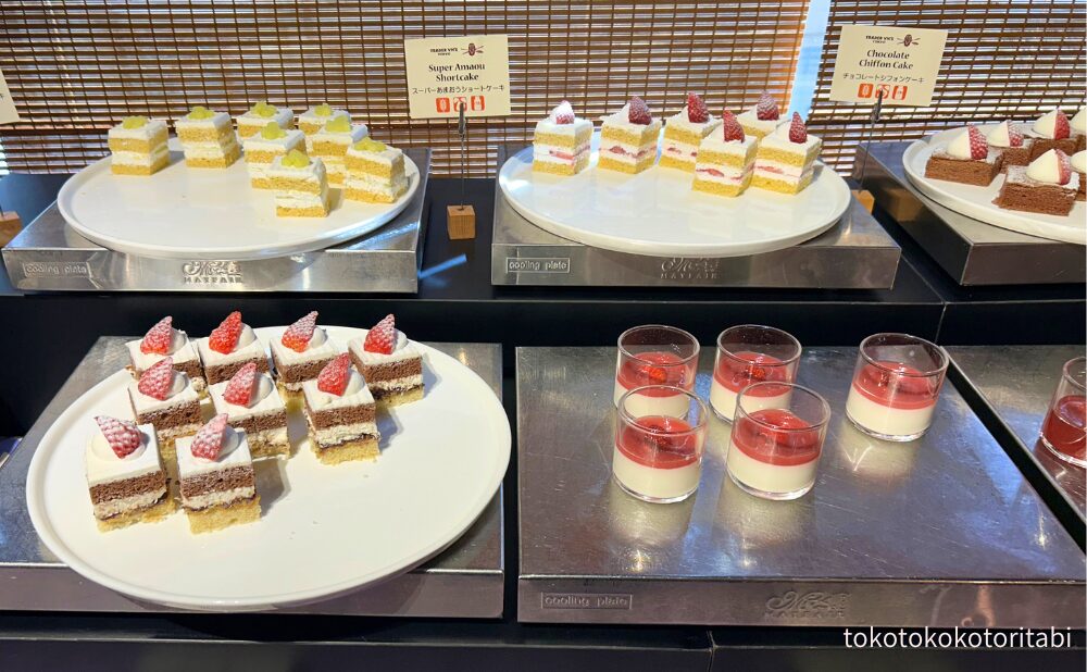 スーパーメロンショートケーキ/スーパーあまおうショートケーキ/チョコレートショートケーキ/岩泉ヨーグルトゼリー