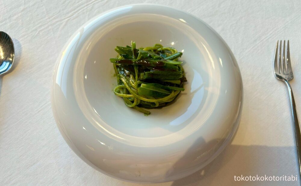 サザエのリングイネ