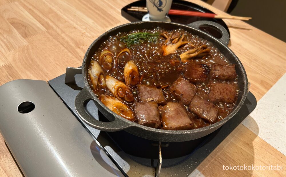 煮込み中