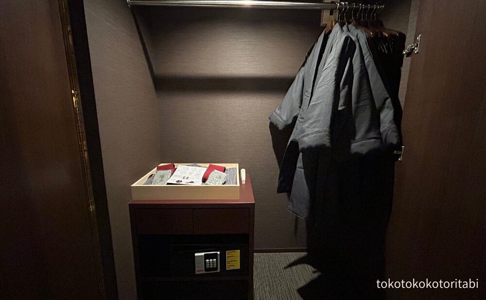 クローゼット（作務衣/足袋/金庫/羽織）