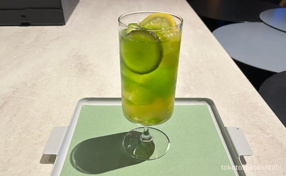柑橘と緑茶のジュリエッティ