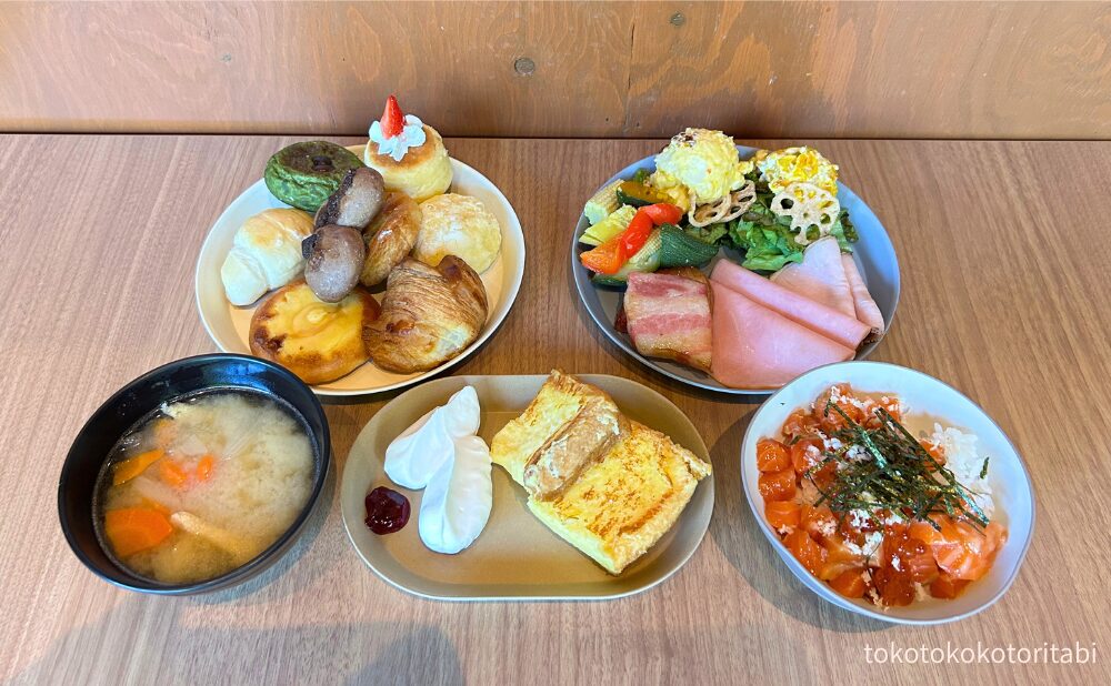 トマムの朝食ビュッフェ