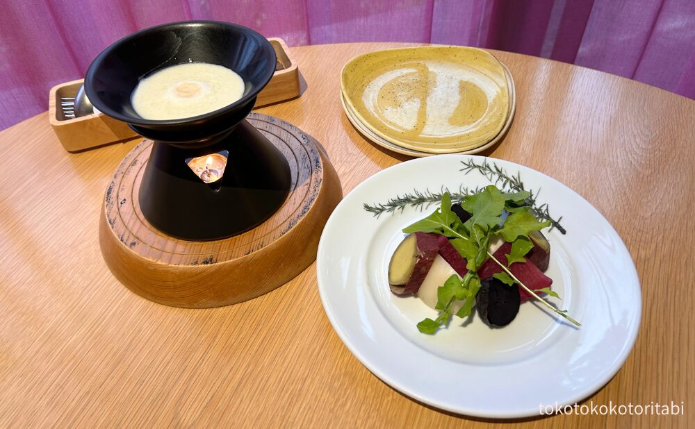 チーズフォンデュ