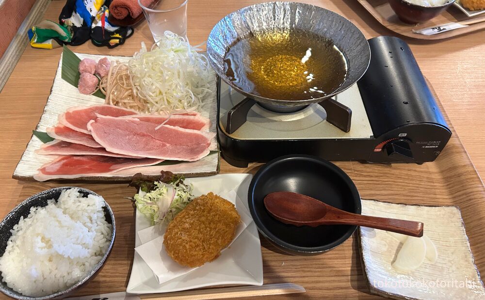 鴨しゃぶしゃぶ