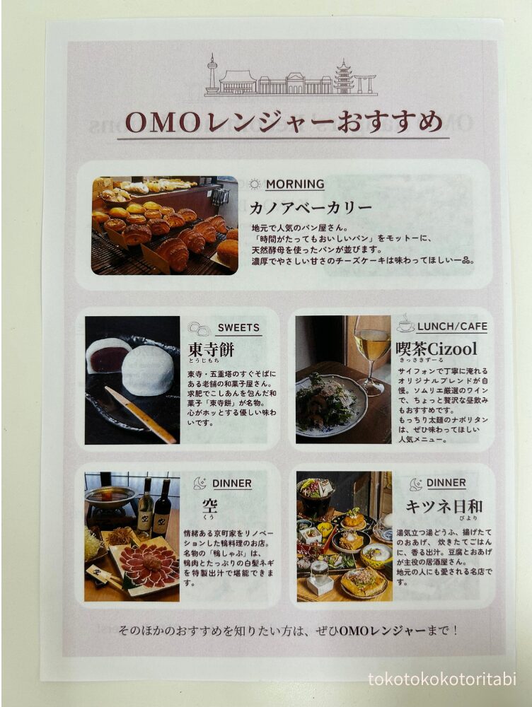 OMOレンジャーおすすめ飲食店